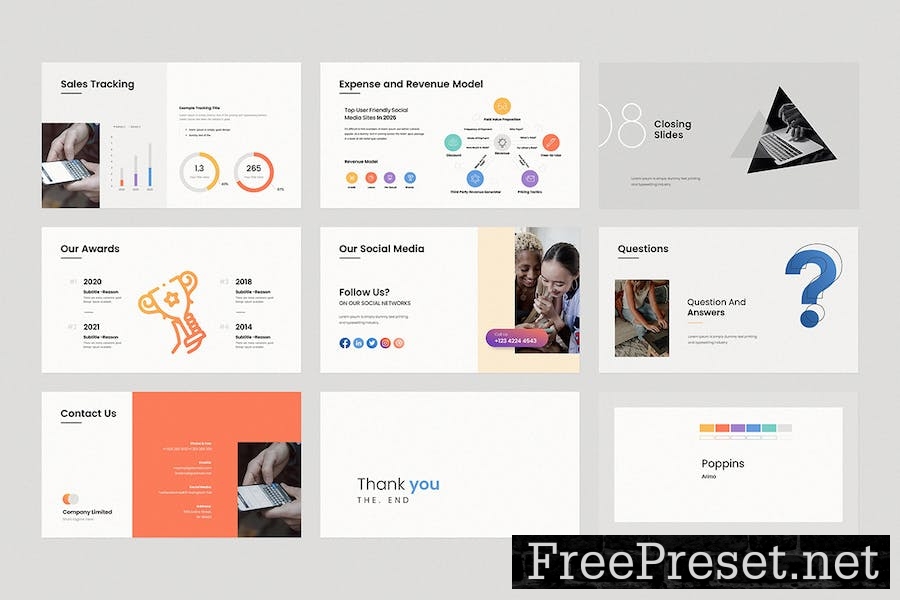 Social Media Strategy Presentation Template KEQRGKH