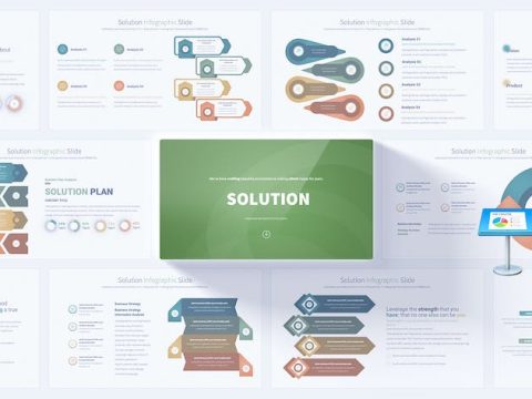 Solution - Keynote Infographics Slides ZF85387