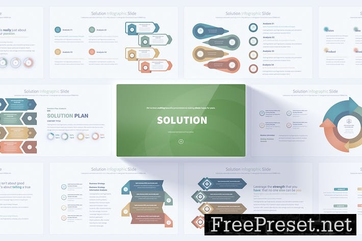 Solution - PowerPoint Infographics Slides