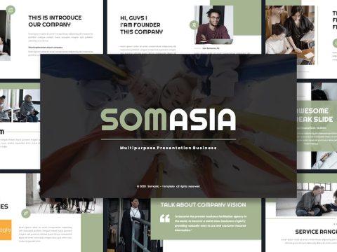 Somasia - Business Google Slides Template QL286HK