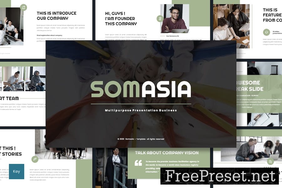 Somasia - Business Keynote Template WAVVPSV