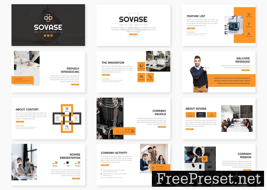 Sovase - Business Keynote Template