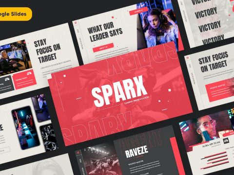 SPARX - Esport & Gaming Google Slides 5S3A8H4