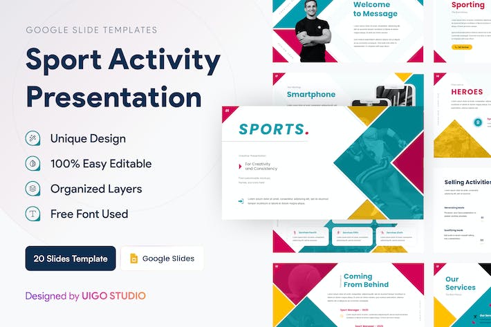 Sports Presentation Template Google Slides ZGVGXKQ