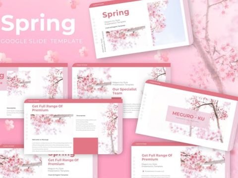 Spring - Google Slides Presentation Template M57YRGN