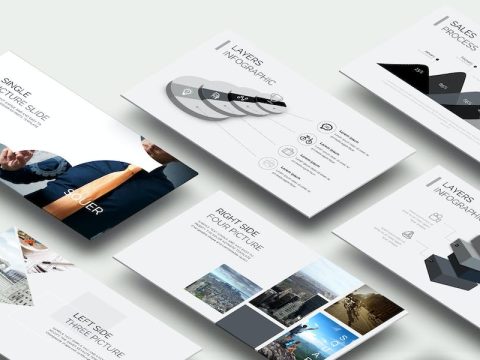 Squar Powerpoint PresentationTemplate EF49H9V