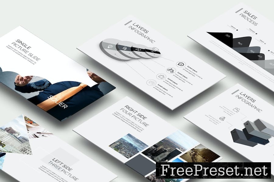 Squar Powerpoint PresentationTemplate EF49H9V