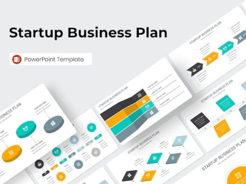 Startup Business Plan Infographics Powerpoint 98AQYR2