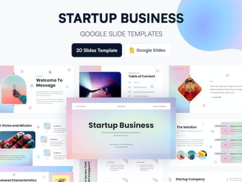 Startup Business Presentation Template 25XQQFQ