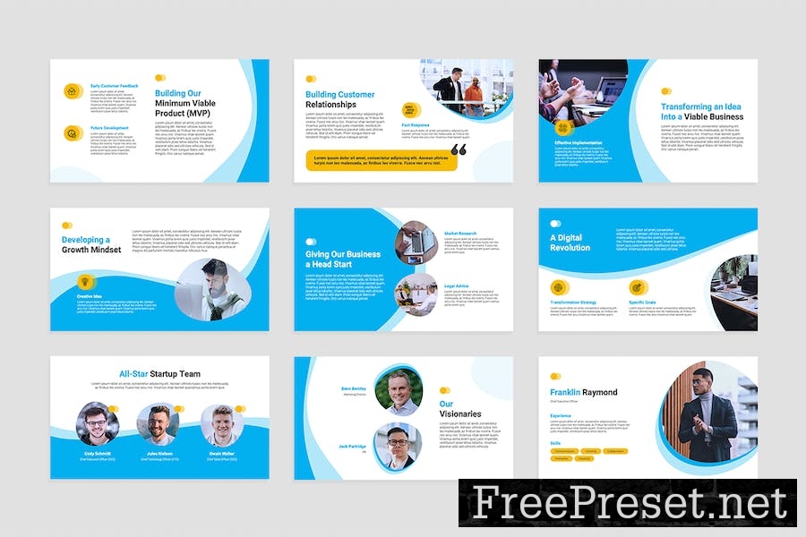 Startup Keynote Presentation Template