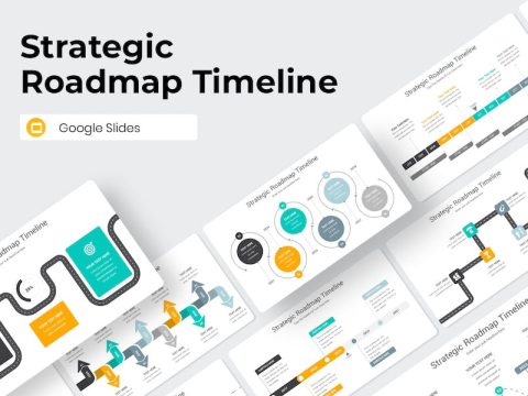 Strategic Roadmap Timeline Google Slides Template