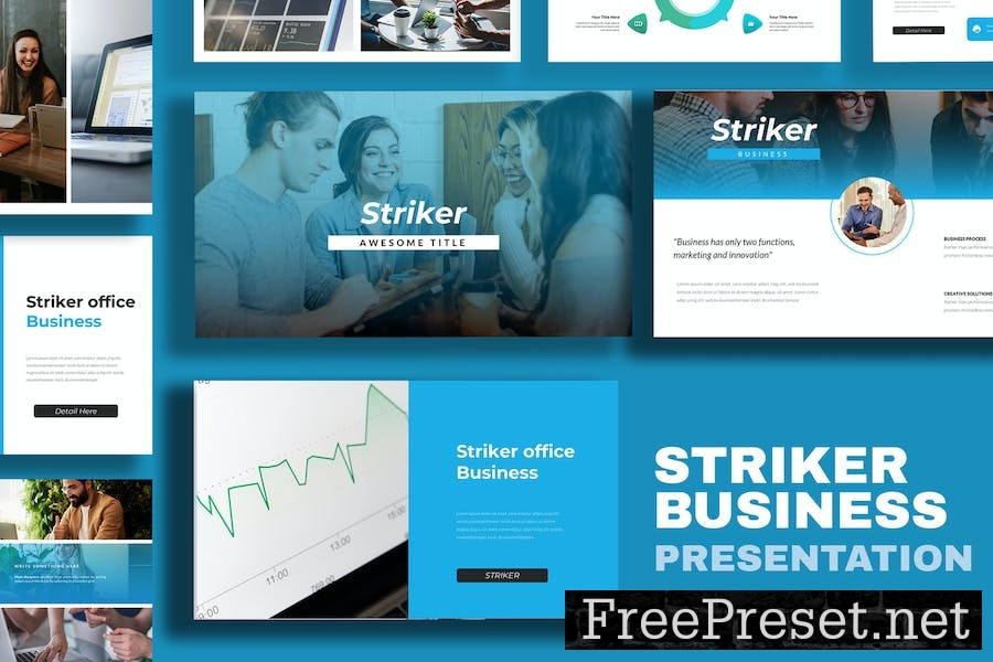 Striker Business Powerpoint