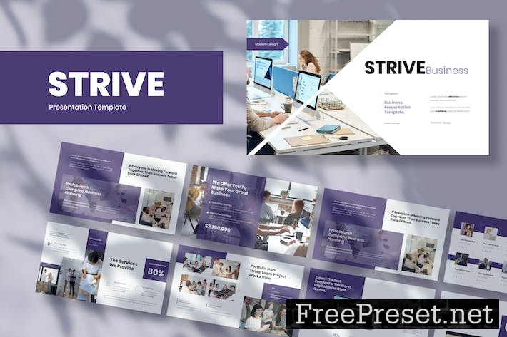 Strive - Business Presentation Keynote Template