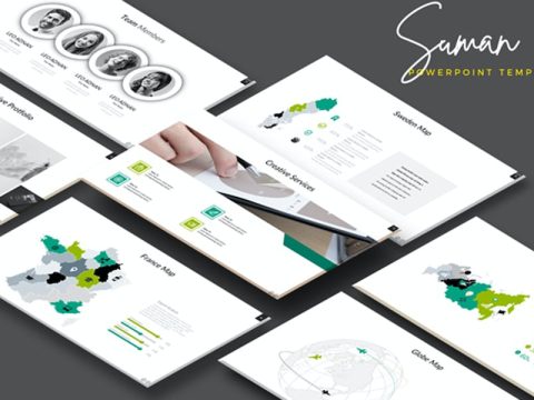 Suman Powerpoint Presentation Template B6DEB9M