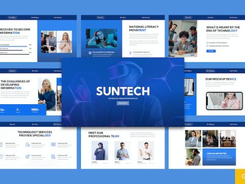 Suntech - Technology Google Slides Template