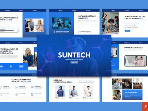 Suntech - Technology Presentation Template 8FP6NRD