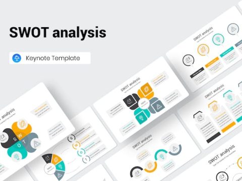 SWOT analysis Keynote Presentation Template E8HNYLY