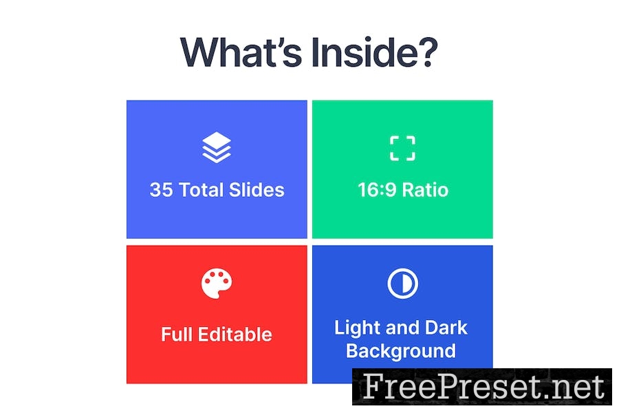 Table Section Infographic Google Slides Template P4Q3FM9