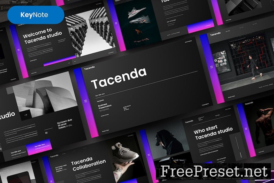 Tacenda – Business Keynote Template ALEAAJJ