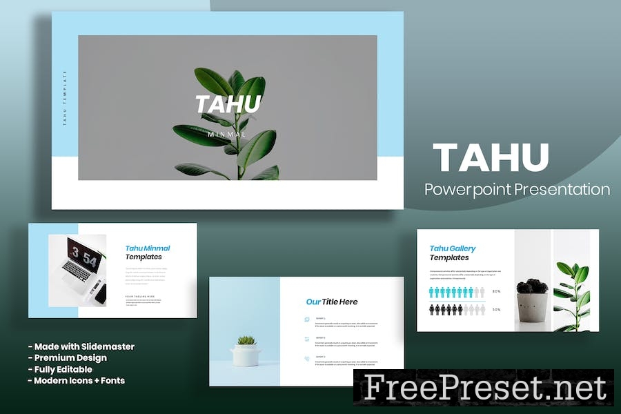 Tahu - Powerpoint Template 4KYL55Z