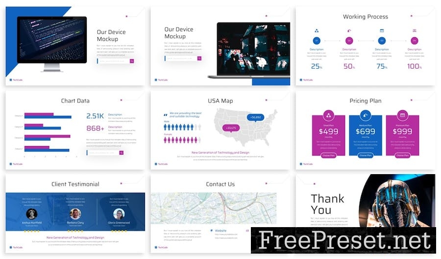 Techcode - Technology Keynnote Template DQCLVQ6