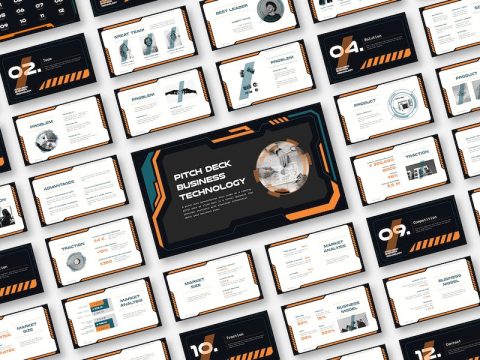 Technology Business Pitchdeck Presentation