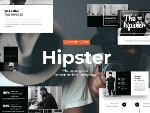 The Hipster - Google Slide Template 4UTPX7P