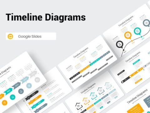 Timeline Diagrams Google Slides Presentation 52AKTSM