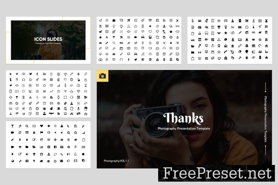 Tipograph - Photography Google Slides Template YTSSK3E