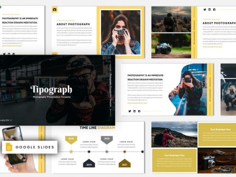 Tipograph - Photography Google Slides Template YTSSK3E