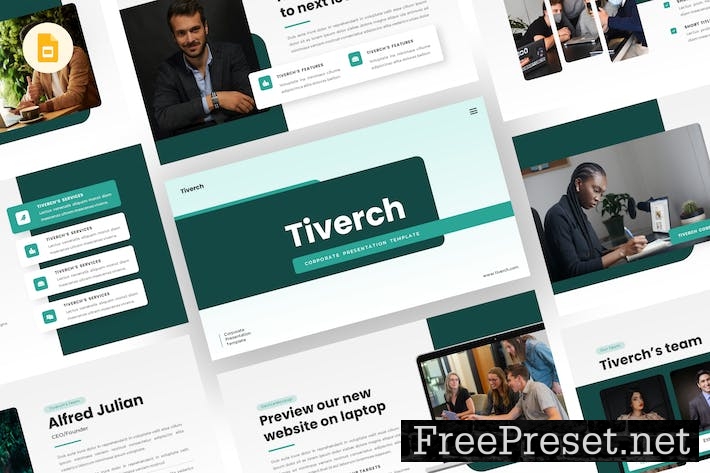 Tiverch - Corporate Google Slides Template