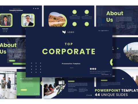 Top Corporate - PowerPoint Presentation Template