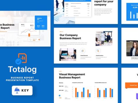 Totalog - Business Report Keynote Template B8K6BEP