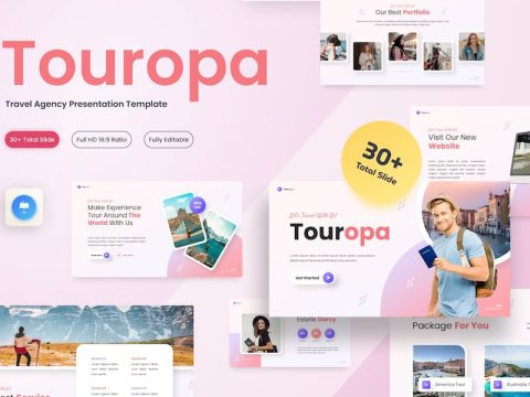 Touropa - Travel Agency Keynote Template DDFDLG6