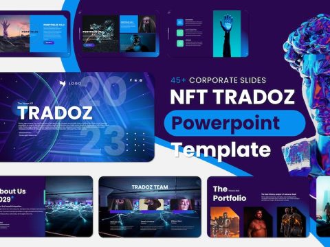 Tradoz - PowerPoint Presentation Template 2PZ674Q