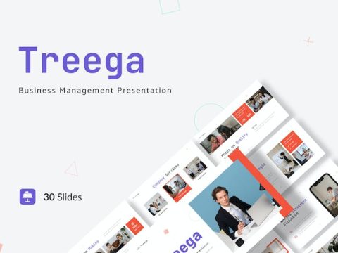 Treega - Business Management Presentation keynote