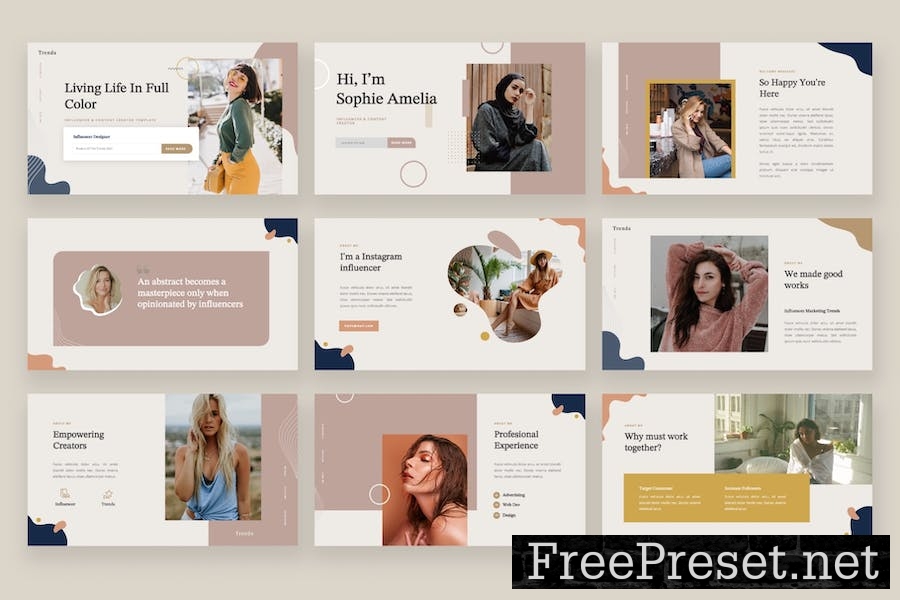 TRENDA - Influencer Keynote Template 85H8AHZ