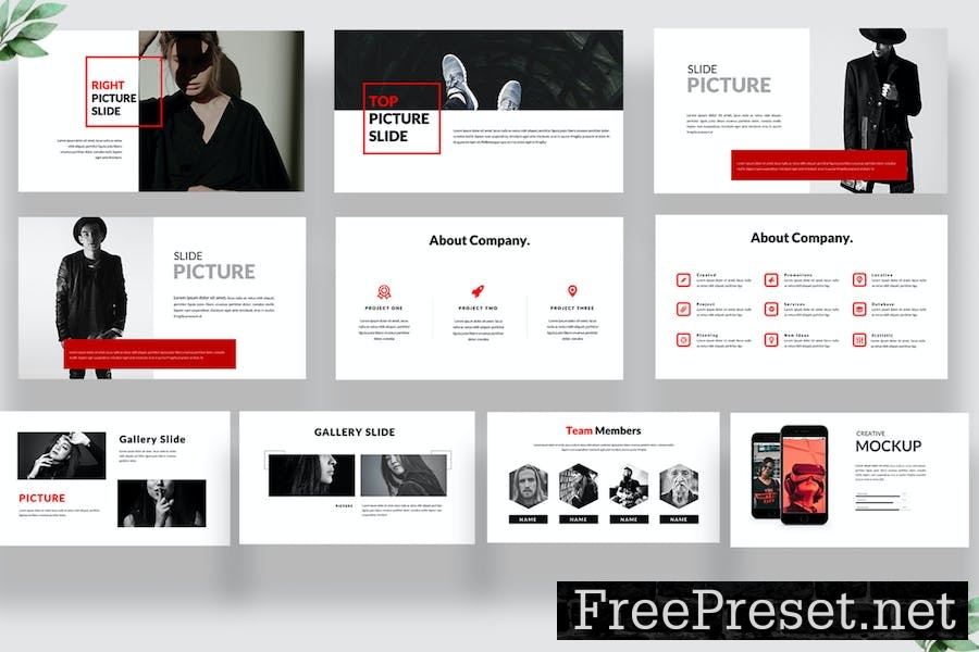 Trends Creative Keynote Template BBR6GGQ