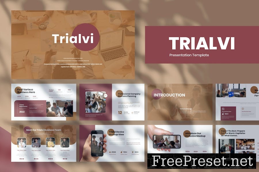 Trialvi - Business Presentation Keynote Template PWDRQ2B