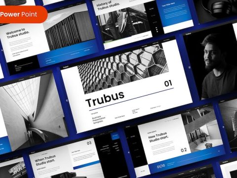 Trubus – Business PowerPoint Template AX5VTL3