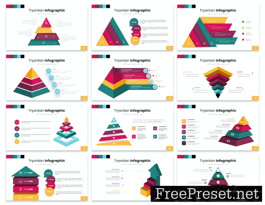 Tryantan Infographic - Presentation Google Slide JVHV298