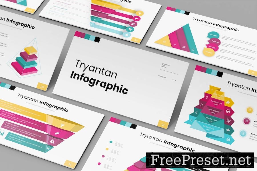 Tryantan Infographic - Presentation Google Slide JVHV298