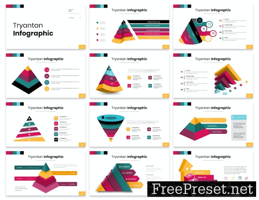 Tryantan Infographic - Presentation PowerPoint 7H3SKBU