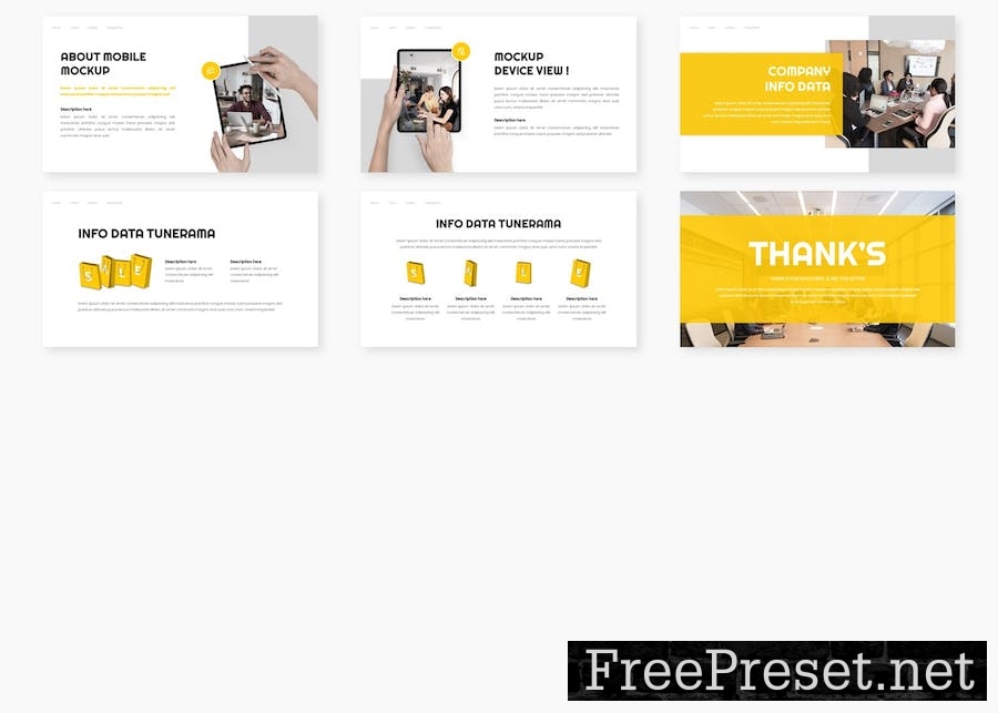 Tunerama - Business Google Slides Template 9HJJAXP