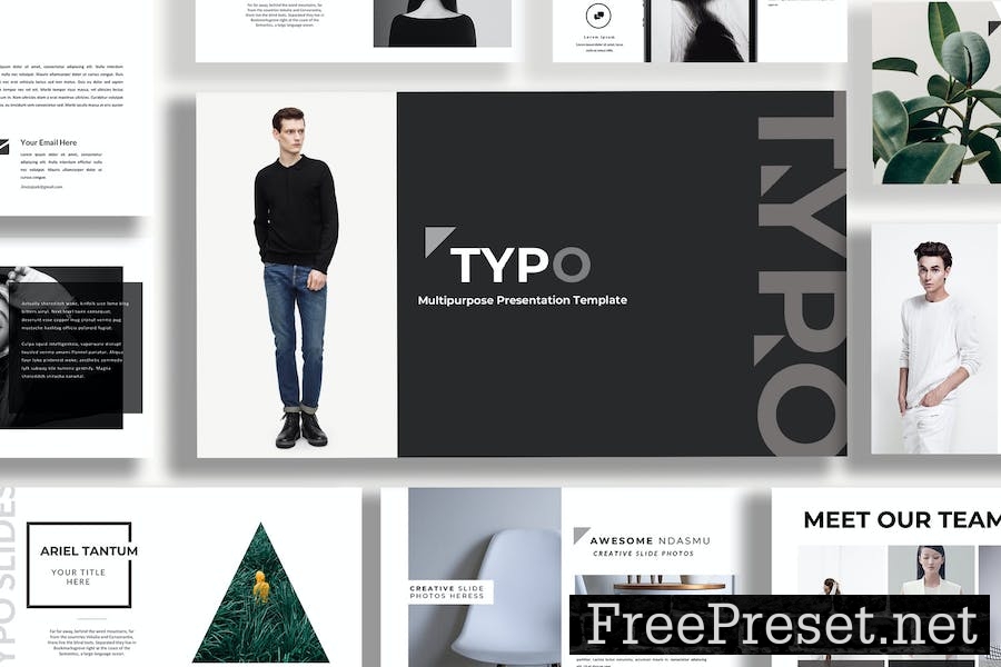 Typo Creative Powerpoint 8MB38W3