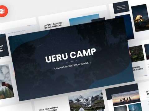 Ueru Camp - Camping Powerpoint Template MBMS24D