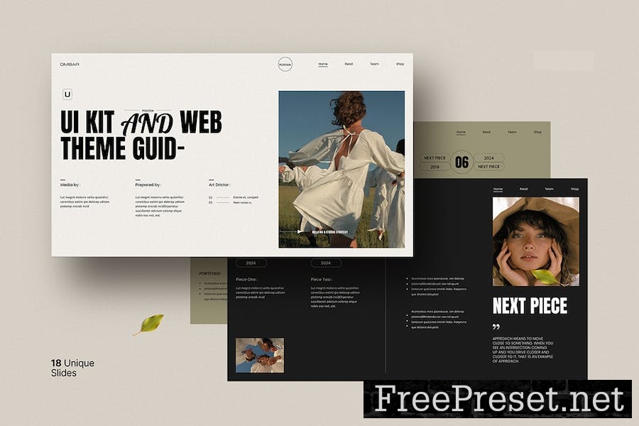 UI Kit and Web Theme Guide 82EFDX9