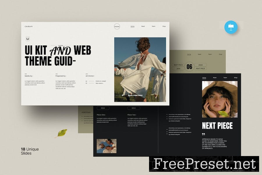 UI Kit and Web Theme Guide RZ7N2TB