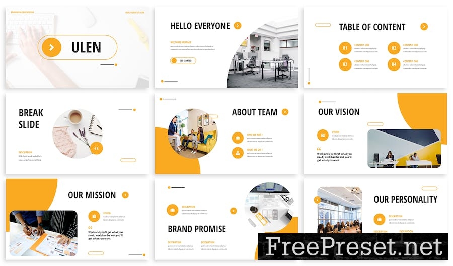 Ulen - Business Keynote Template