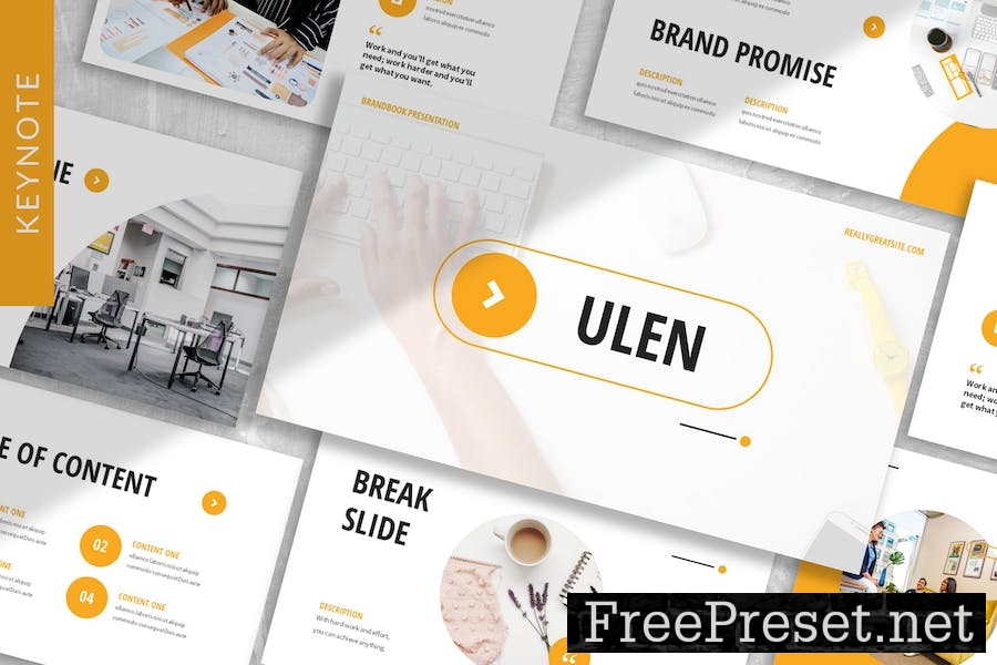 Ulen - Business Keynote Template